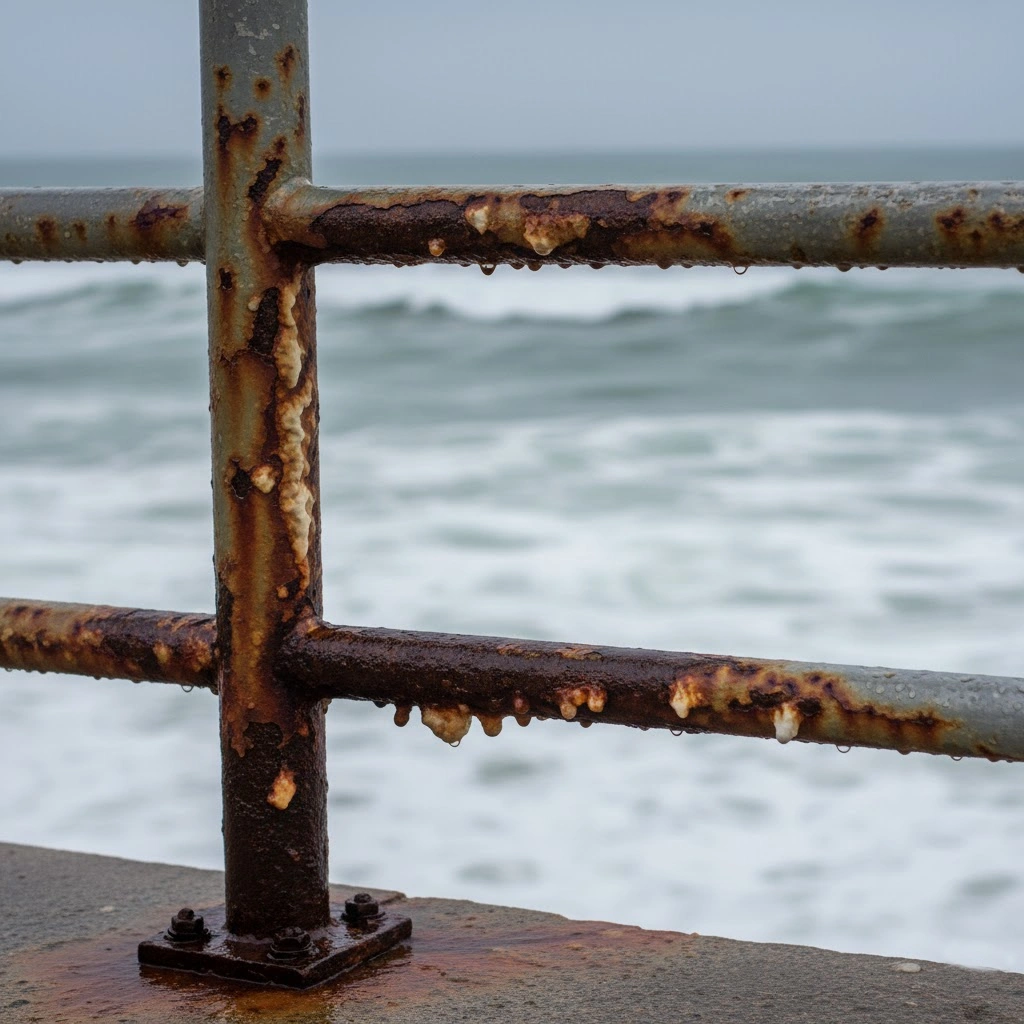 Korrosion in Salzsprühumgebungen