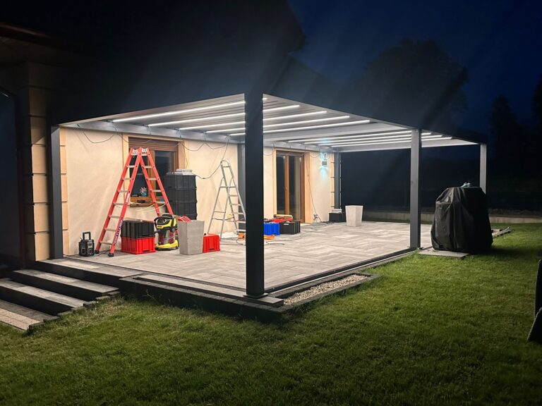 Pergola Project in Gdańsk, Poland