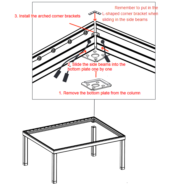 2115 Type Flip-Flop Louvered Pergola: Installation and Construction Guide 5 1