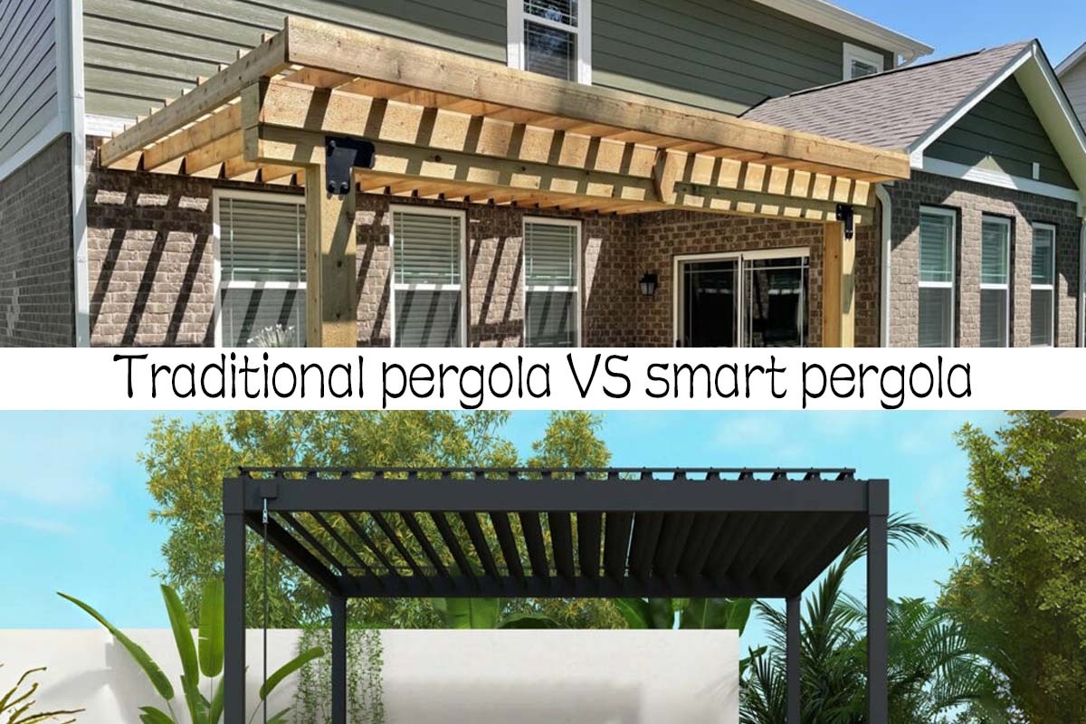 Pérgola inteligente vs. pérgola tradicional: ¿cuál es la verdadera mejora?