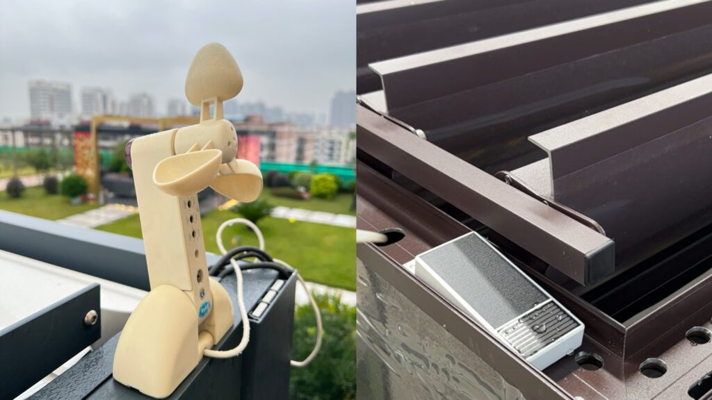 Smart Pergola Features That Actually Matter 3 Wind and rain sensor