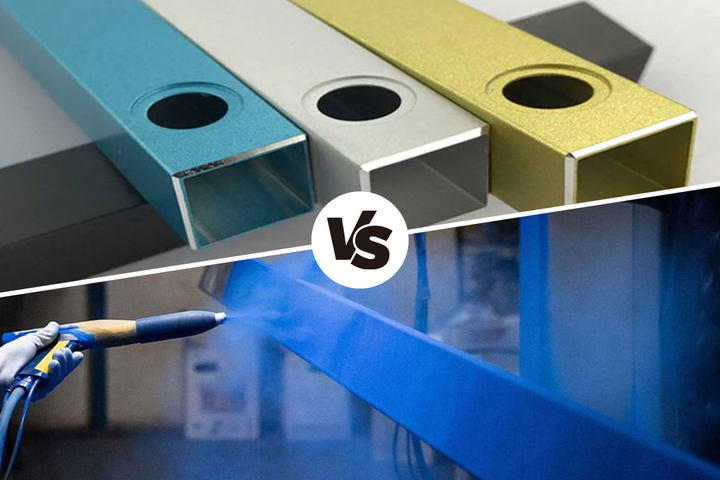 The Difference Between Powder Coating and Anodizing