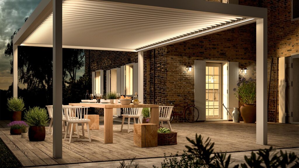 Diseños de pérgolas modernas para cada patio: ¡Encuentra la perfecta! 2 Pérgola PrimeEdge 2015