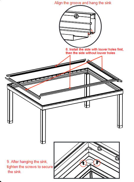 2115 Type Flip-Flop Louvered Pergola: Installation and Construction Guide 7 4
