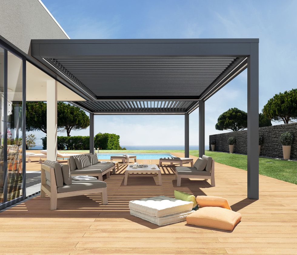 Aluminum pergola image