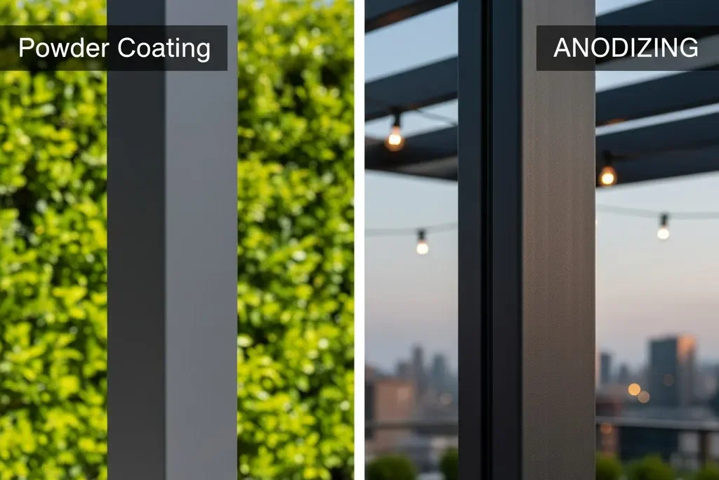 Powder Coating vs Anodizing