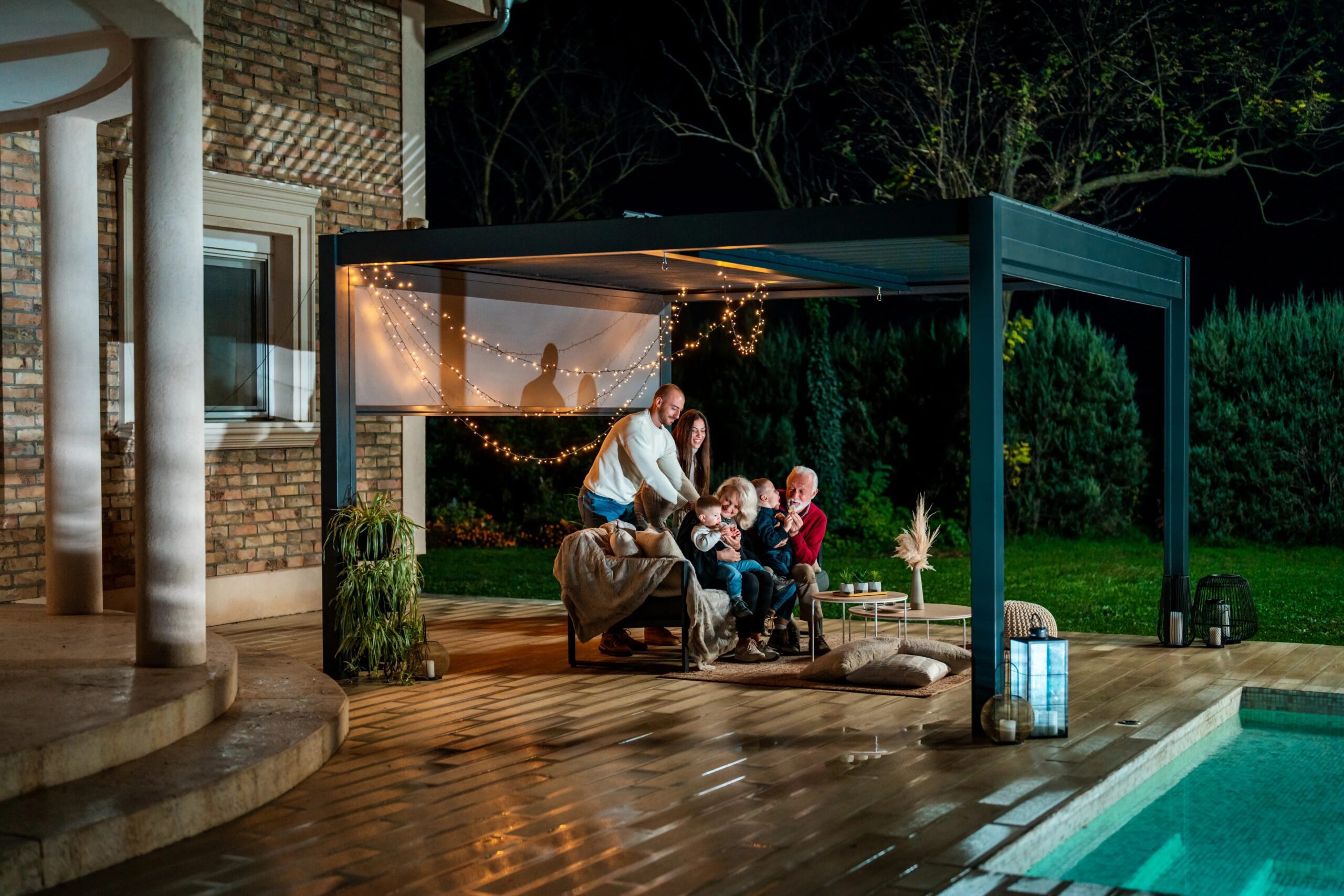 pergola quality family time