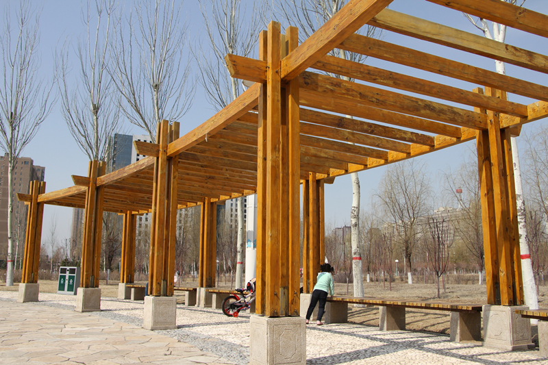 wood pergolas
