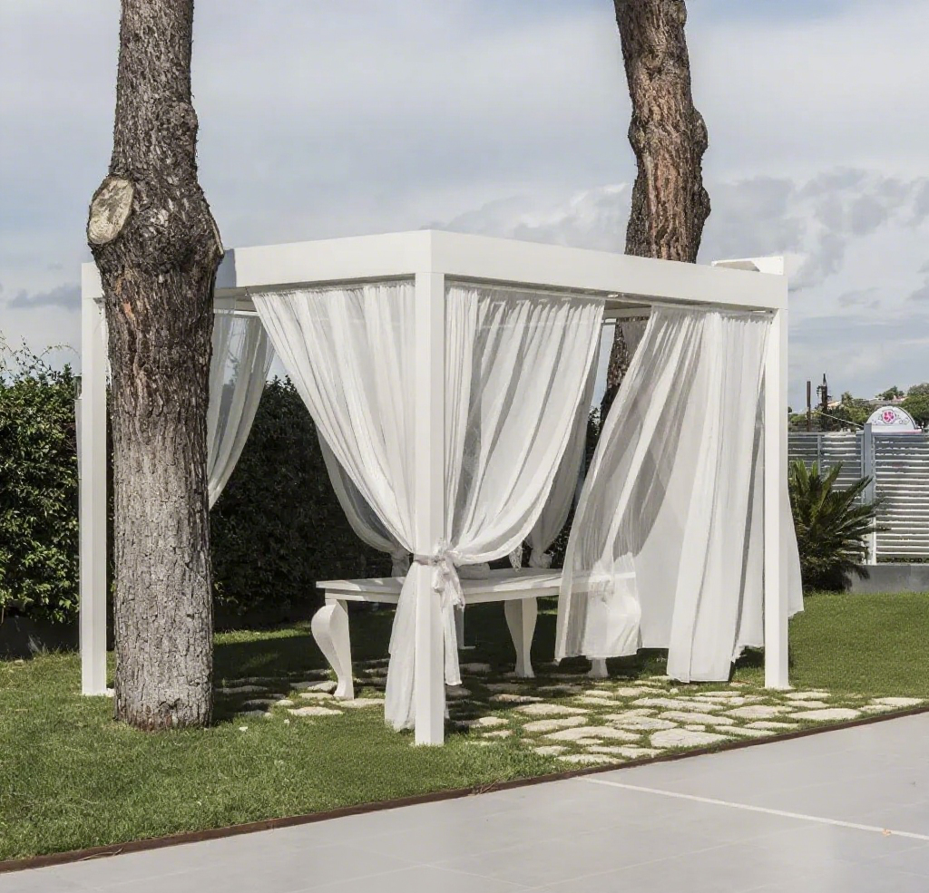 3X3 size aluminum pergola
