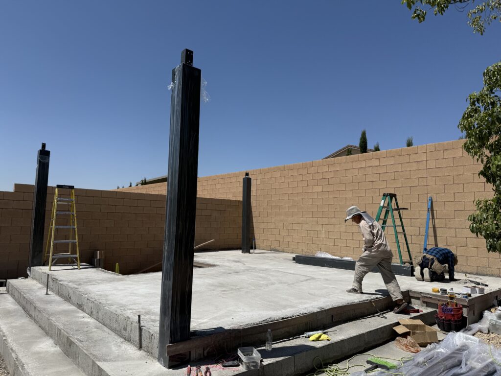 Pergola column picture