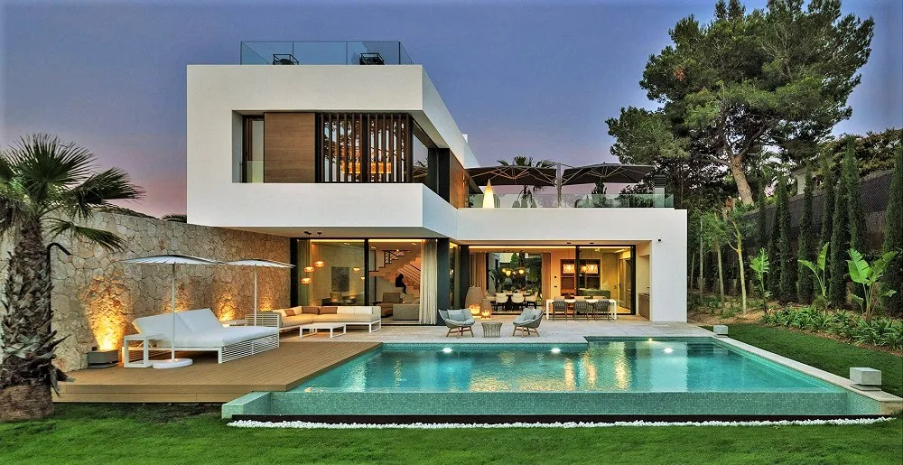 American-style villa