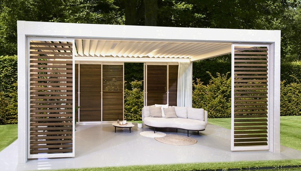 aluminum pergola mounting styles