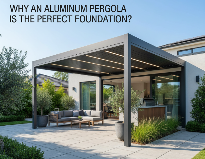 Why an Aluminum Pergola is the Perfect Foundation？