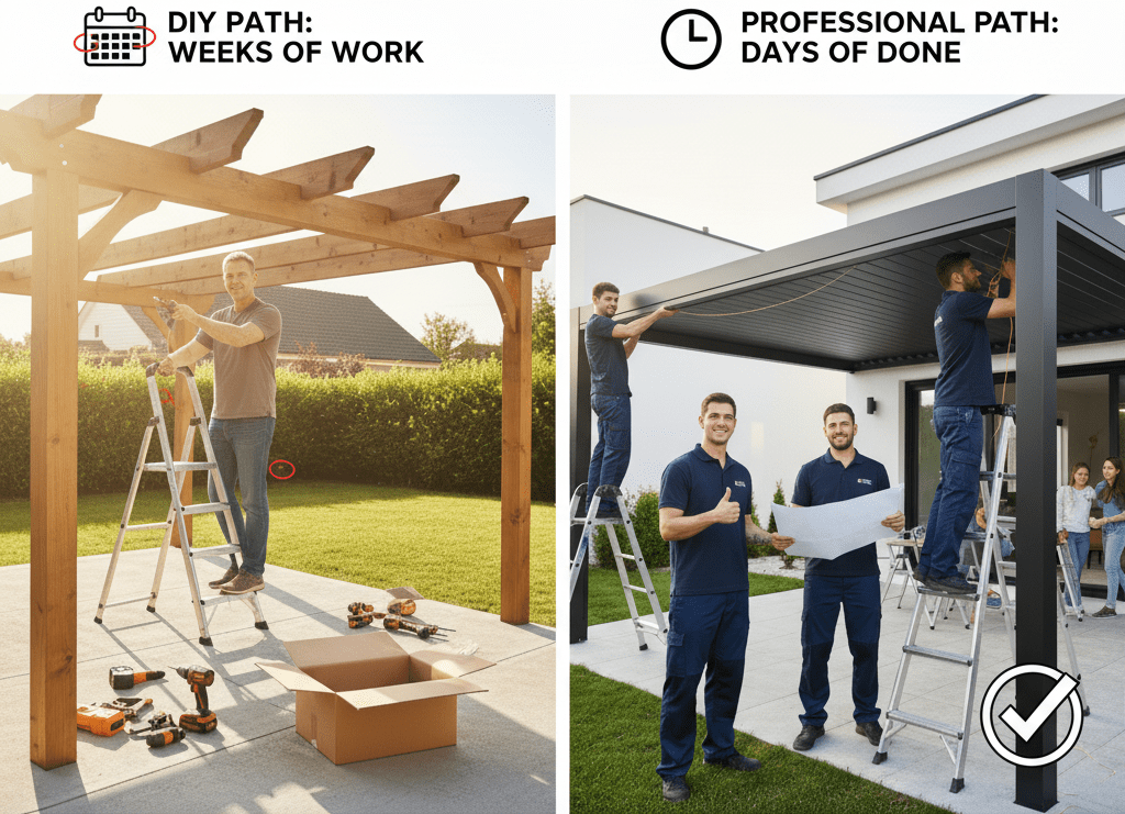 The Time Commitment: DIY vs. Professional Teams