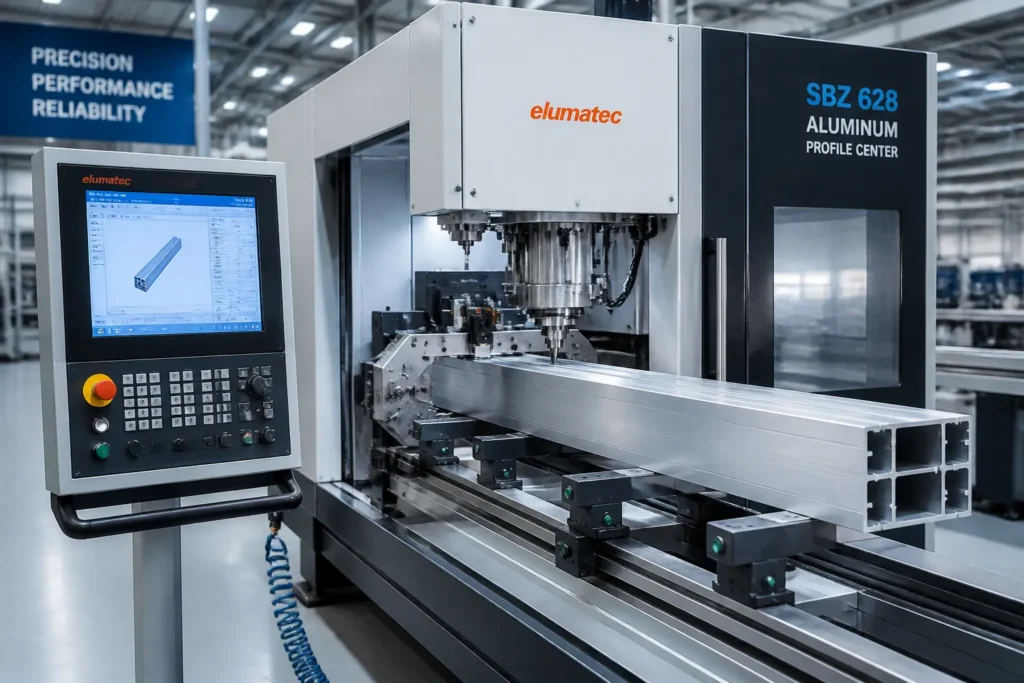 مركز تصنيع CNC التابع لمصنع بروجولاس لتصنيع البرجولات المصنوعة من الألومنيوم بدقة عالية